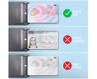 Axagon CRE-SM3T USB-A Smart card FlatReader czytnik - 1485435 - zdjęcie 4